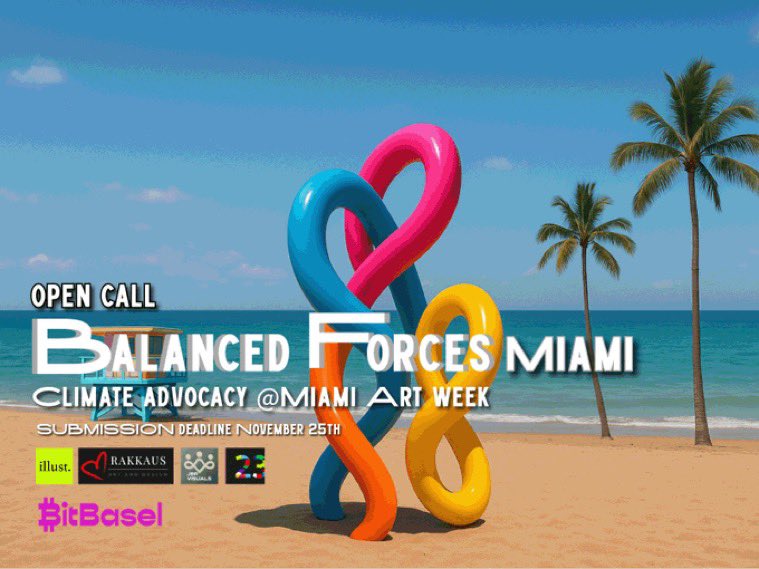 Next online session with <a href="/robbyoso/">Rob McCarty</a> / <a href="/IllustSpace/">illust. | Augmented Reality Studio</a> „<a href="/BalancedForces_/">Balanced Forces</a> : Code Blue“ starts in 15 minutes.

Special guest <a href="/LMDesigns8/">LMDesigns8</a> 

We are already on the road to <a href="/bitbaselart/">BitBasel</a> Miami.