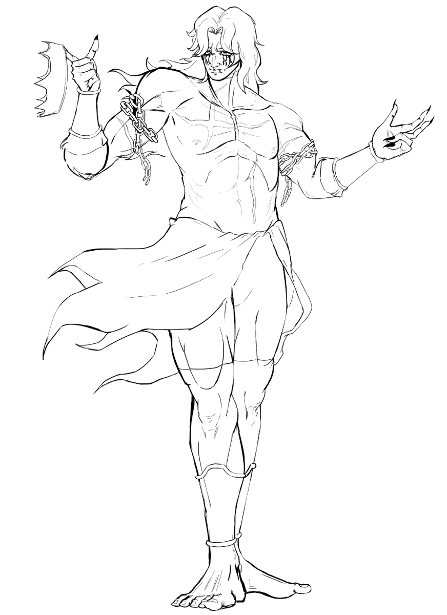 gyrosverse's tweet photo. swear to god this looked easier to do in my head #WIP #digitalart https://t.co/vxpj73AEym