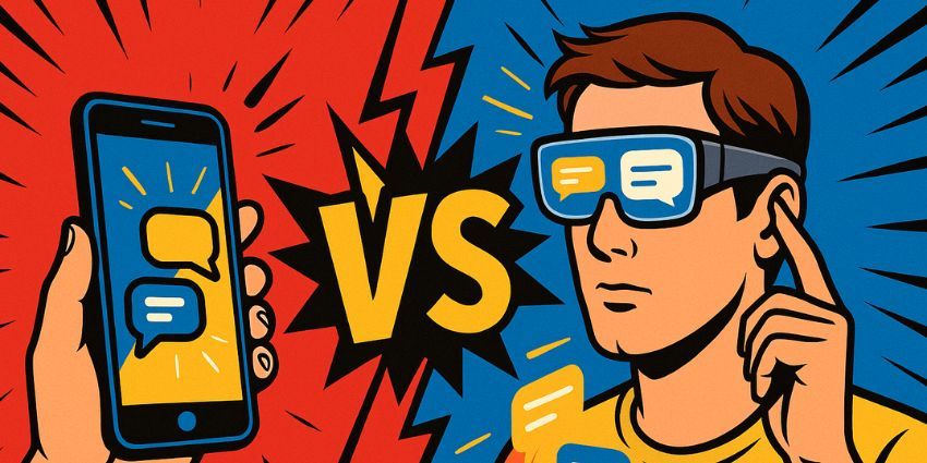BestMobileTech's tweet image. AI Smart Glasses vs. Smartphones: The Battle for Your Primary Screen is Here

uctoday.com/immersive-work…

#smartphone #tech #SmartphoneTech #ST #news #trending