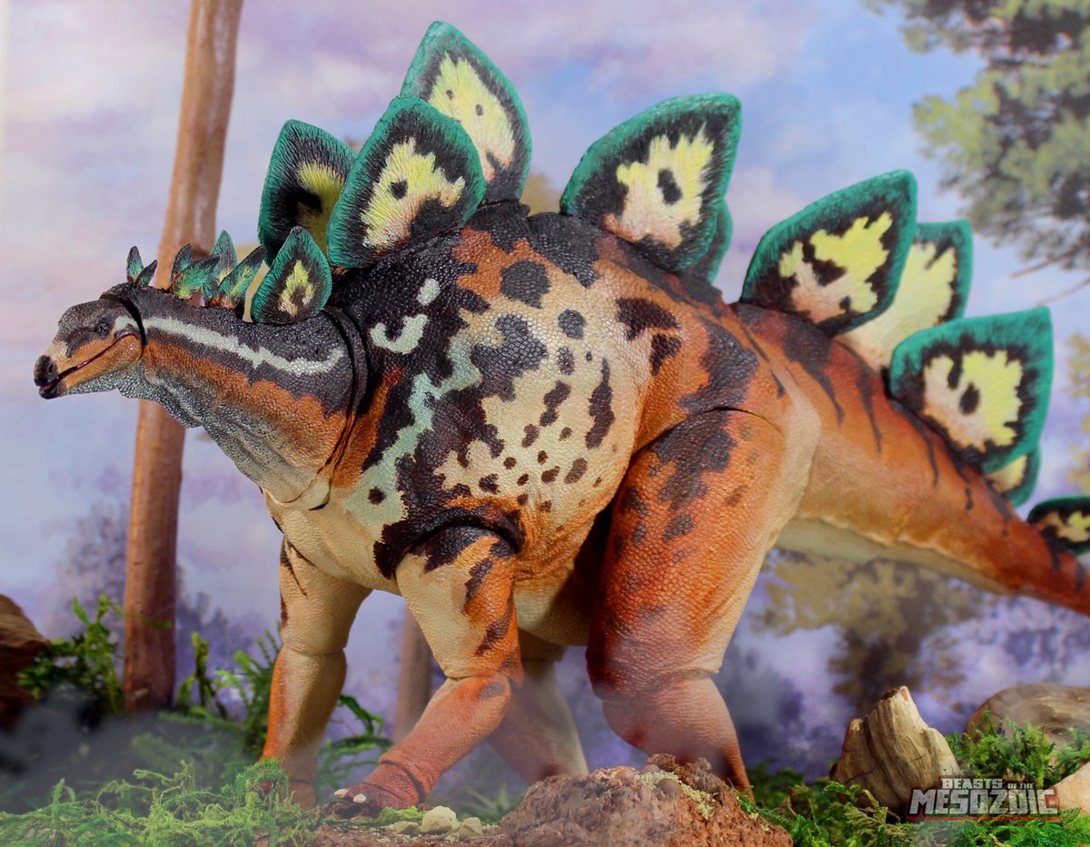 Beast_SculptKit's tweet image. For today&apos;s catalog shot reveal, we have the big &apos;ol Stegosaurus stenops from Beasts of the Mesozoic! We&apos;re still working to get this wave out to preorder backers before the end of this year. creative-beast.com/product/stegos…