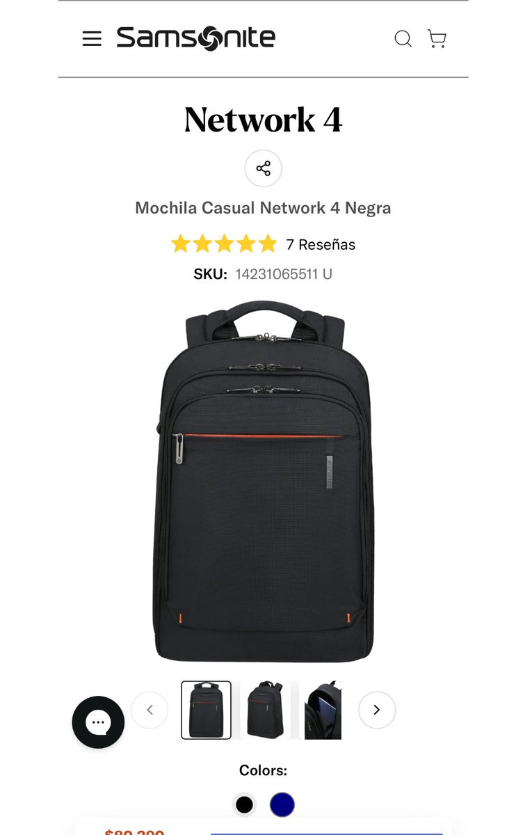 adrianratam's tweet photo. 💣¡¡Locura en la web de Samsonite!!

🔥Se acaba el Cyber y te estás perdiendo el 50% de descuento más el 10% acumulativo de mi cupón “ADRIANRATAM” (son solo 20😱)

🧳Podes encontrar productos geniales en oferta como la Mochila Network 

➡️55% off y 6 cuotas sin interés

🤑Precio Final $ 72.351🔥🔥🔥

#Cyberweek #Descuentoextra #Cybermonday #samsonite