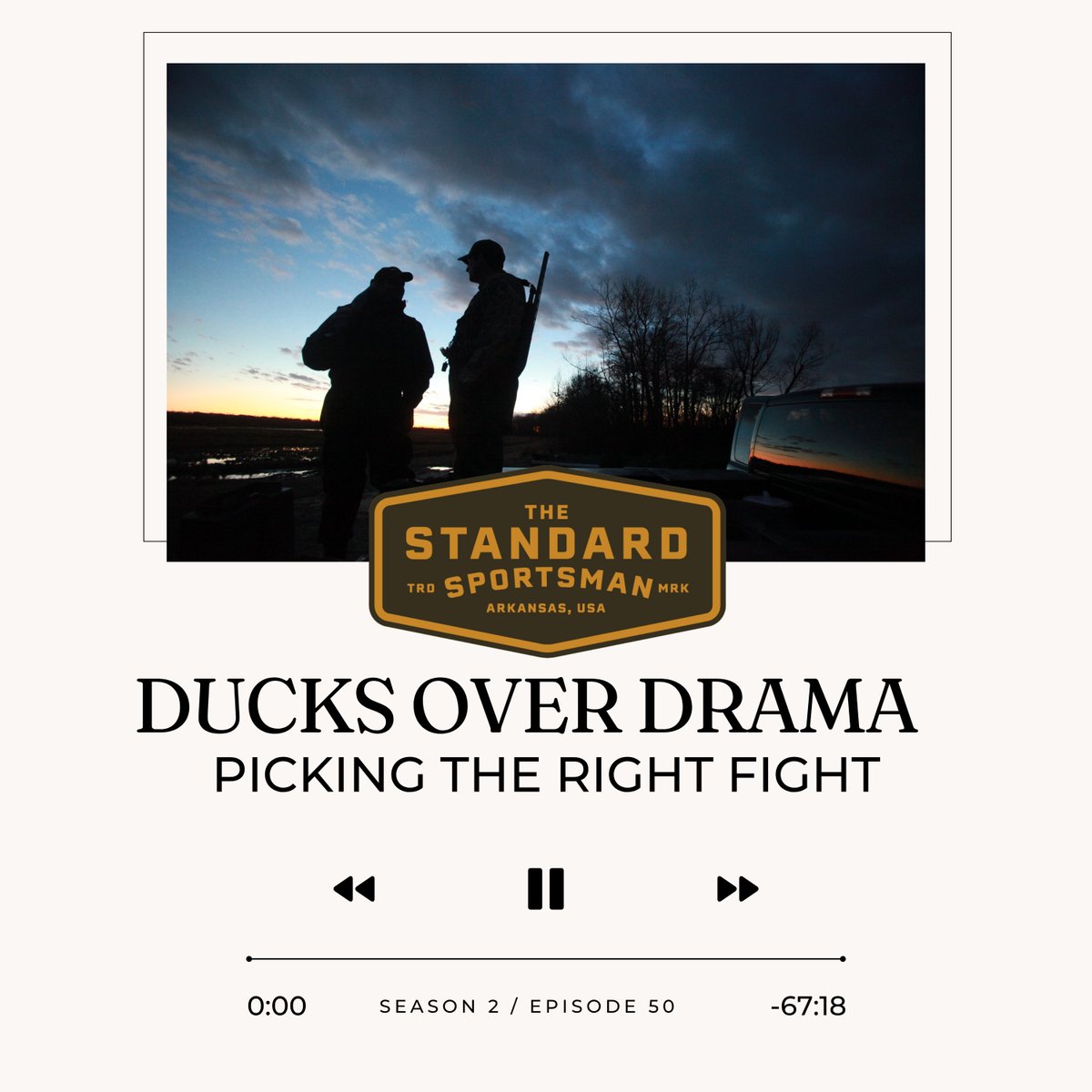 stndsportsman's tweet photo. Way too much bickering and division in duck hunting that have nothing to do with the health of the duck population and habitat. Check the latest episode of the podcast as the guys sift through the issues. Available on Apple Podcasts and Spotify. https://t.co/bR2ZJmwI9z