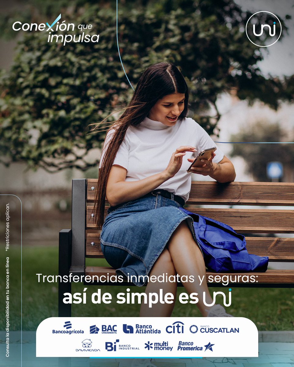 Con UNI, solo haces clic y ¡listo! Transferencias garantizadas, sin estrés ni demoras desde donde estés.
