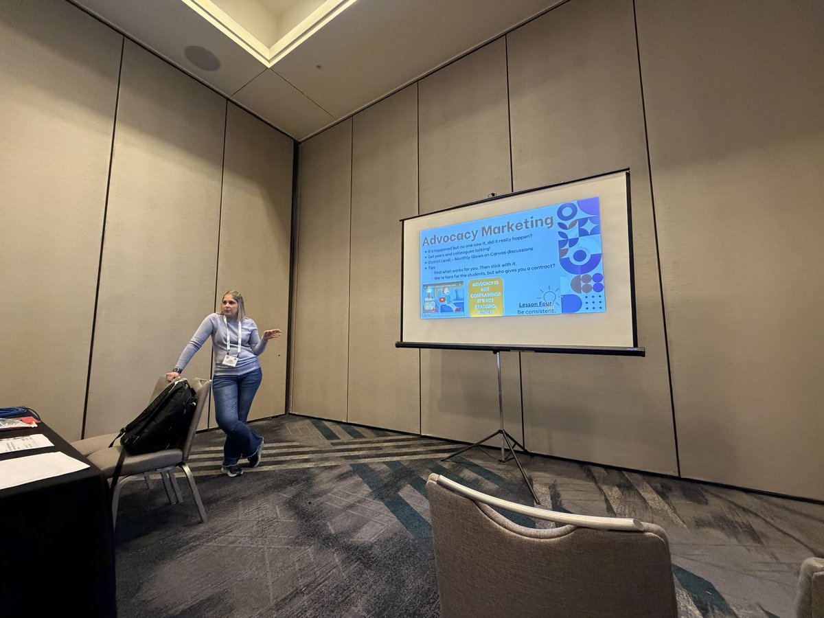 MrsMathTech's tweet image. @Lori_McGovern @GaETConf w/ a packed house helping librarians find their value &amp;amp; realize their impact on student achievement. #ITMS #GaETC