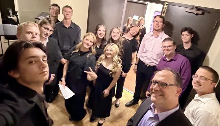 Congratulations to the OBU Percussion Ensemble on their terrific fall concert “A Night at the Movies!” Great music, great audience, great students! <a href="/Ouachita/">Ouachita Baptist University</a> <a href="/OBUBand/">OBU Band</a>
