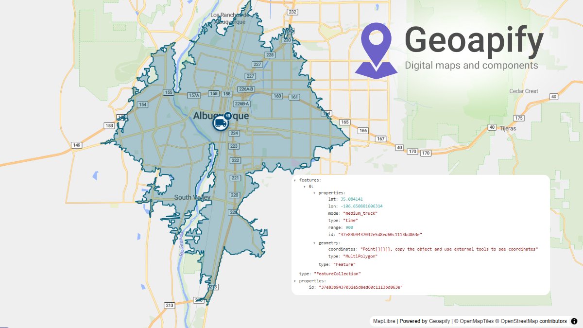 geoapify's tweet image. From logistics to real estate and urban planning –

Geoapify Isoline API helps you:
  • Define delivery zones 🚚
  • Analyze accessibility 🏥
  • Plan service coverage 🏢

All in one easy API.
Learn more → geoapify.com/isoline-api/
#IsolineAPI #Accessibility #UrbanPlanning…