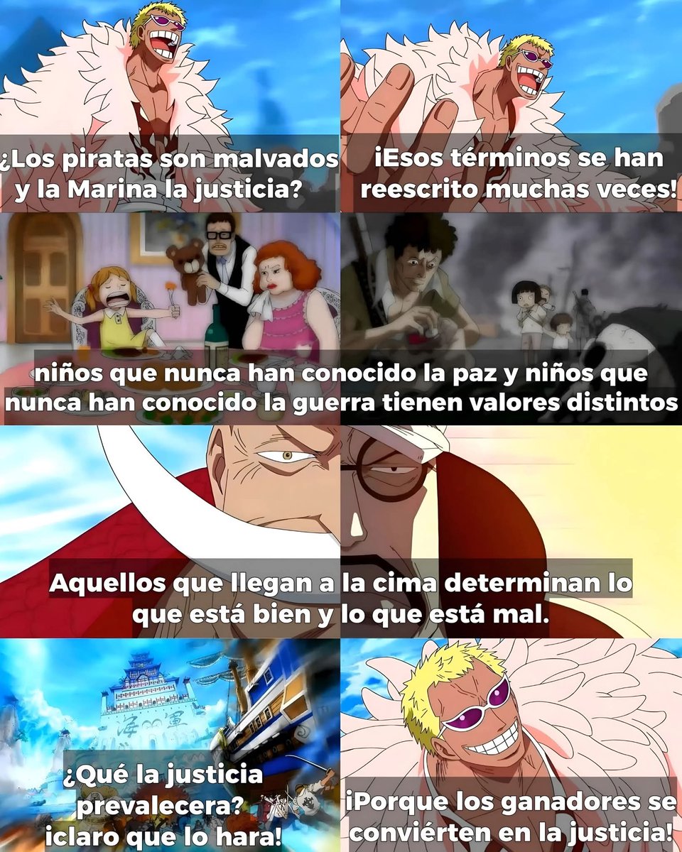 Liooo_MDB's tweet image. Doflamingo tirando altas líneas.