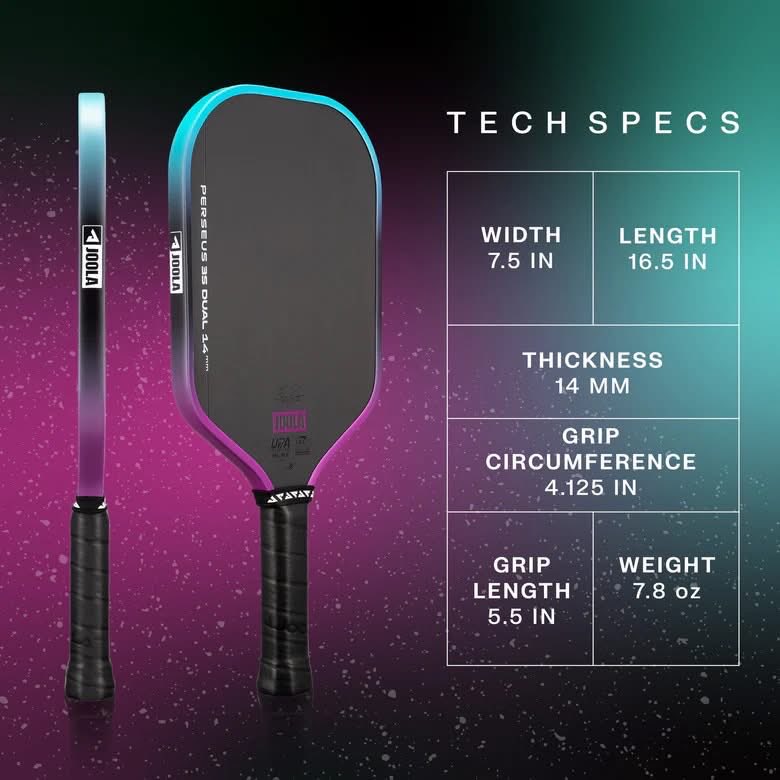 PickleballNat's tweet photo. JOOLA's Ben Johns Perseus 3S Dual 14mm Pickleball Paddle redefines balance, precision, and responsiveness for players who demand professional-grade performance.
Get yours today!
#PickleballNation #JOOLA #BenJohns #perseus3sdual https://t.co/9FwMcNiYR0