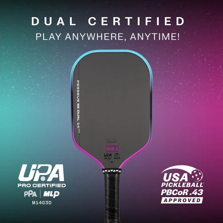 PickleballNat's tweet photo. JOOLA's Ben Johns Perseus 3S Dual 14mm Pickleball Paddle redefines balance, precision, and responsiveness for players who demand professional-grade performance.
Get yours today!
#PickleballNation #JOOLA #BenJohns #perseus3sdual https://t.co/9FwMcNiYR0