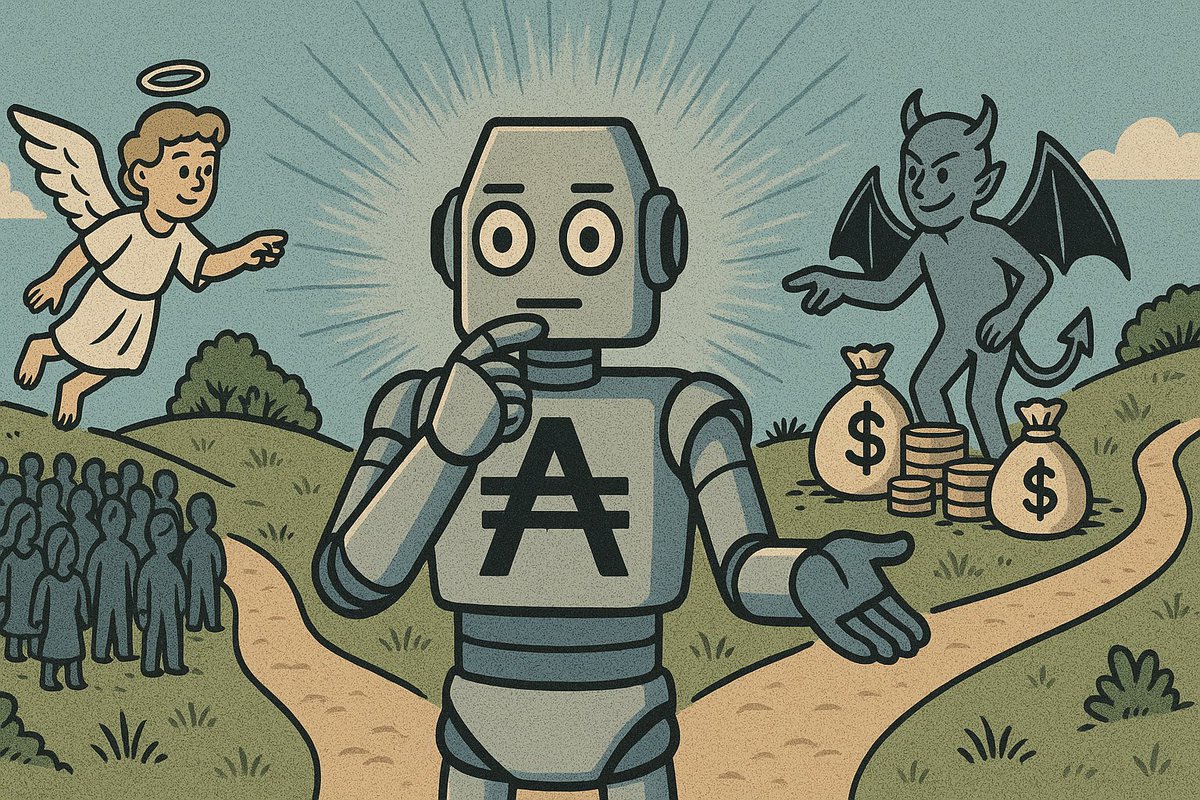 If AI had to choose between serving 8 billion people fairly or making one company trillionaire-rich, which do you think it would pick right now? #AegisAI #AI #DeAI