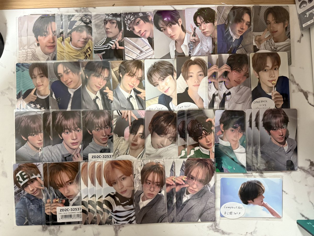 TWS play hard トレカ COMEBACK LIVE twsトレカ