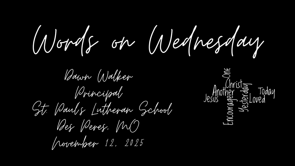 LutheranEd's tweet photo. Today's WOW Video is by Dawn Walker. Dawn talks about 1 Thessalonians 5:16-18 and being joyful in Christ. Hear her words of encouragement at https://t.co/F3pW6KwUnj #lea #WOWvideo #dawnwalker https://t.co/pgUKkGR29q