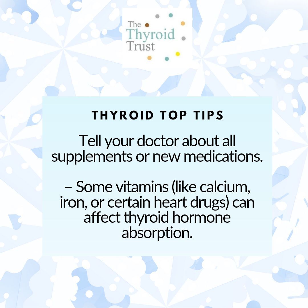 #Talk Thyroid
Learn More here: thyroidtrust.org