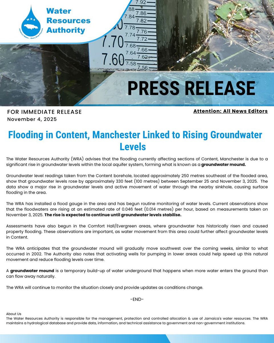 Water Resources Authority (@wragovja) on Twitter photo 