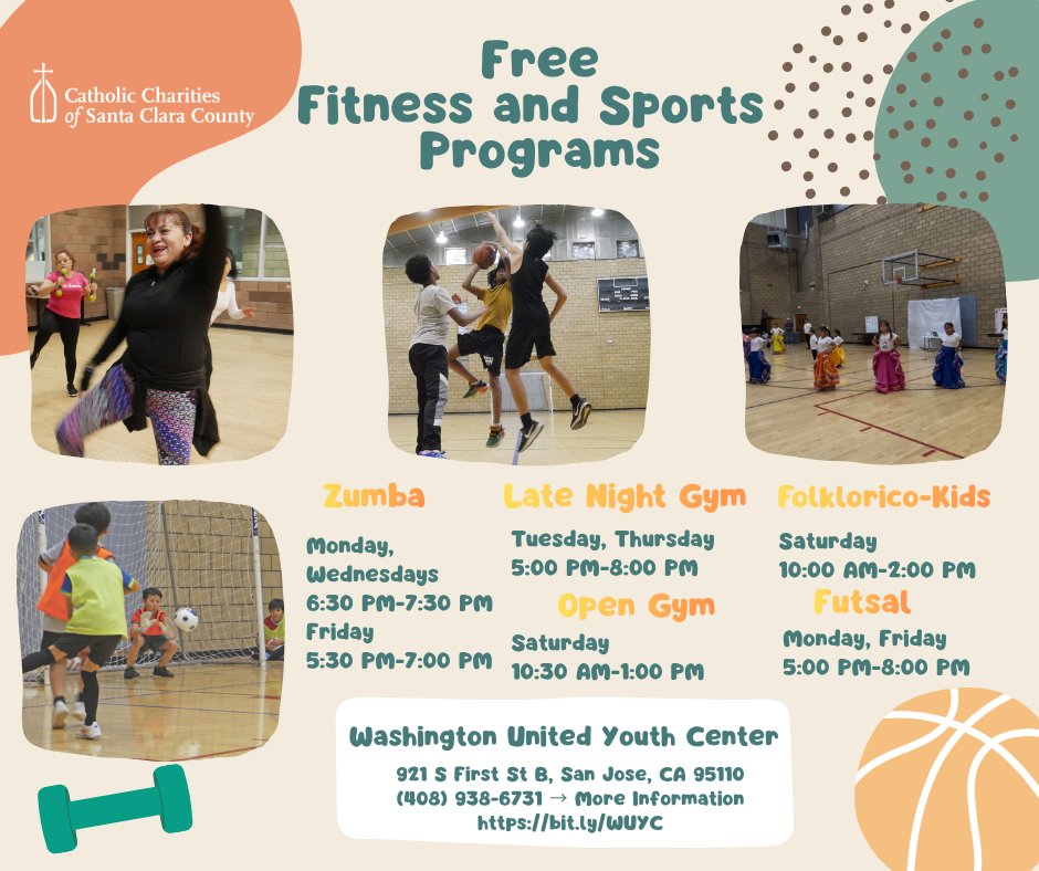 Find Your Safe Space &amp; Get Moving!
At the Washington United Youth Center (WUYC), we’re more than just a place to hang out—we're a community built on support, respect, and positive energy!
Learn more about WUYC: bit.ly/WUYC

#WUYC #SanJoseYouth