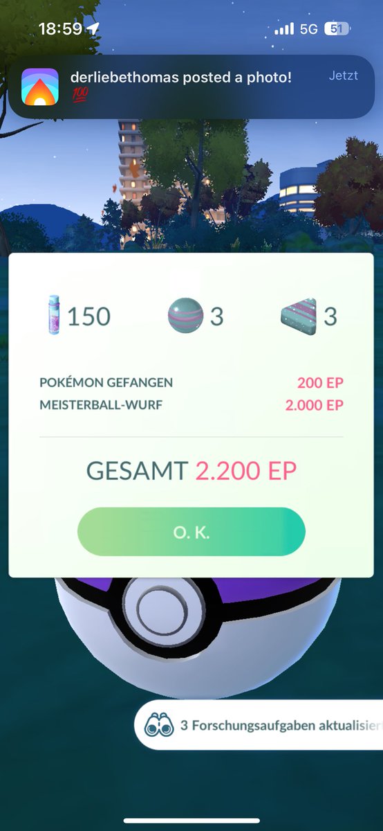 Borke1996's tweet photo. Today 2 💯 in the Raid Hour. Catch both with Masterball. 😅🤨😩

 #PokemonGO #RaidHour https://t.co/IqzjpSu0L4