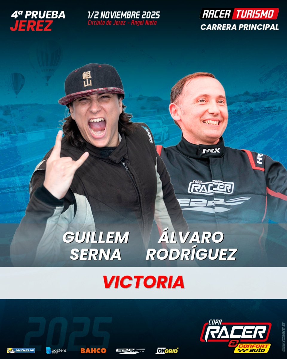 Excelente meeting de la <a href="/coparacer/">Academia Copa RACER</a>  en <a href="/circuitodejerez/">Circuito de Jerez-Ángel Nieto</a>  donde competimos en el Mini de <a href="/confortauto/">Confortauto</a> junto a <a href="/guillemserna/">Guillem Serna</a>  con la gran estructura de <a href="/E2Pevents/">E2P Group</a>  y Speedy  en la que conseguimos la primera victoria de la temporada en carrera principal y podium en las tres carreras