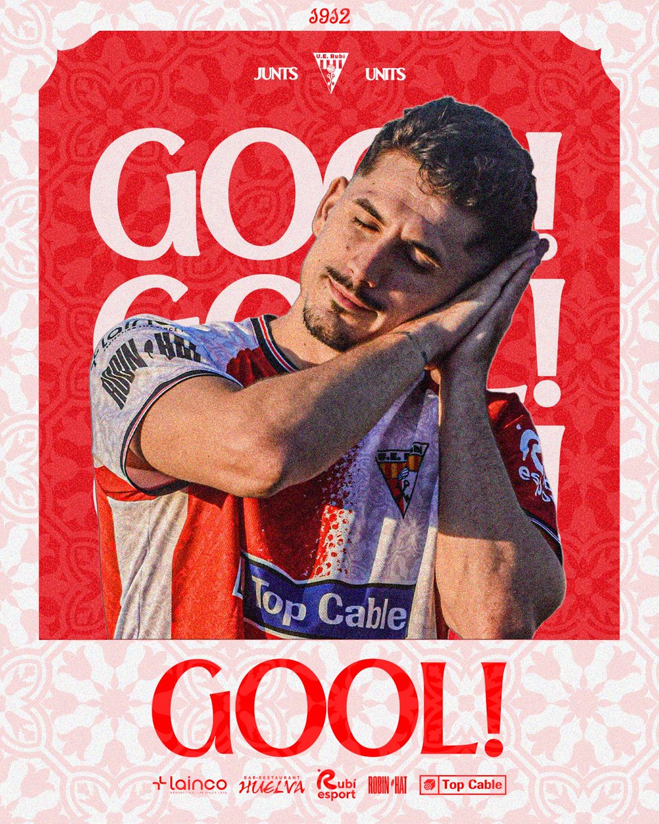 UERubi's tweet image. 36’ | ¡GOOOOOOOOL DEL RUBÍ! ¡GOOOOOOOOOOOOOOOOOL DE MUÑI! (2-0) 💥💥💥💥💥