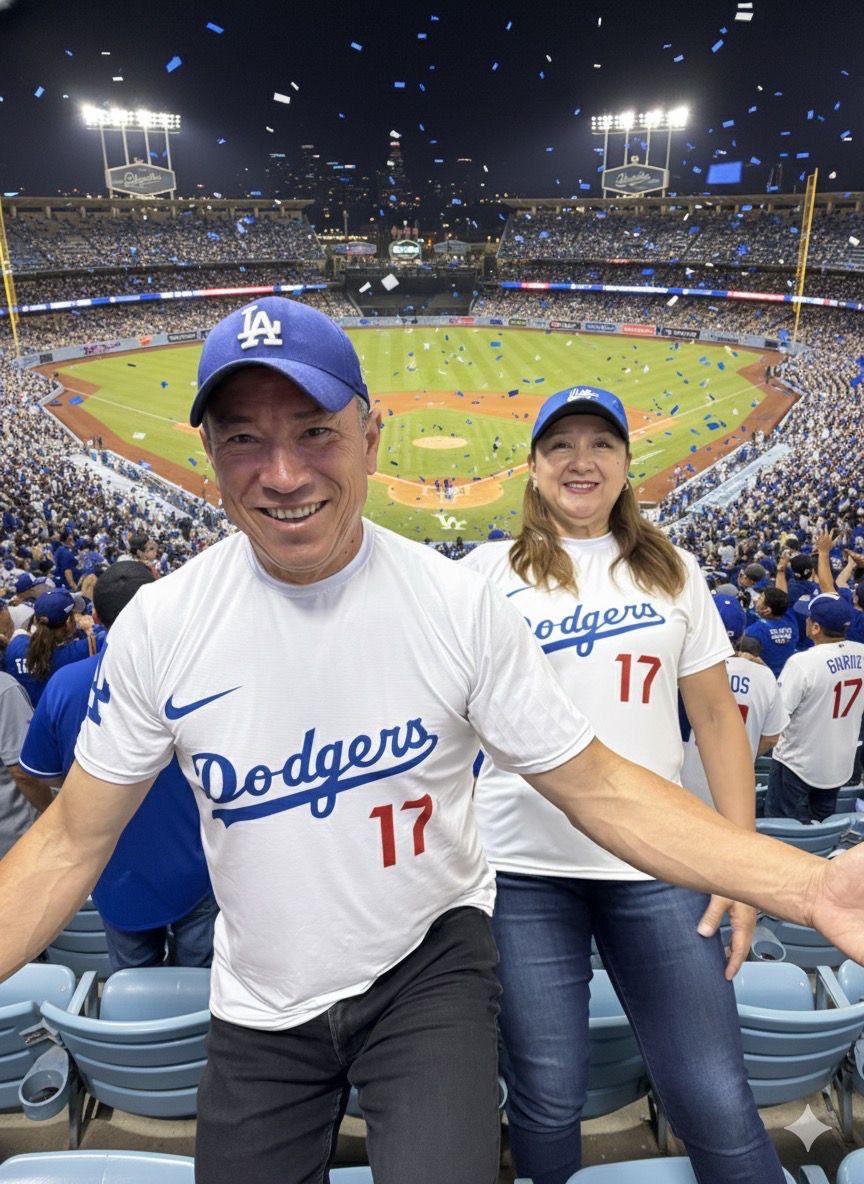 Campeones!!!!
<a href="/LosDodgers/">Los Dodgers</a> <a href="/Dodgers/">Los Angeles Dodgers</a> 
#WorldSeries #DodgersWin 
#LosAngelesDodgers