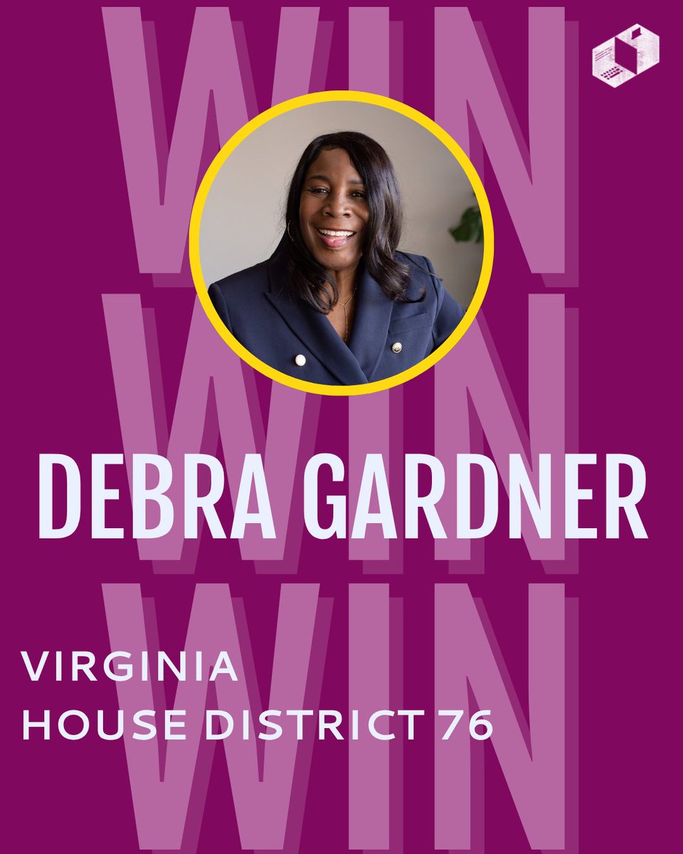 Tech4Campaigns's tweet image. Congratulations to Delegate Debra Gardner on a decisive win in House District 76!