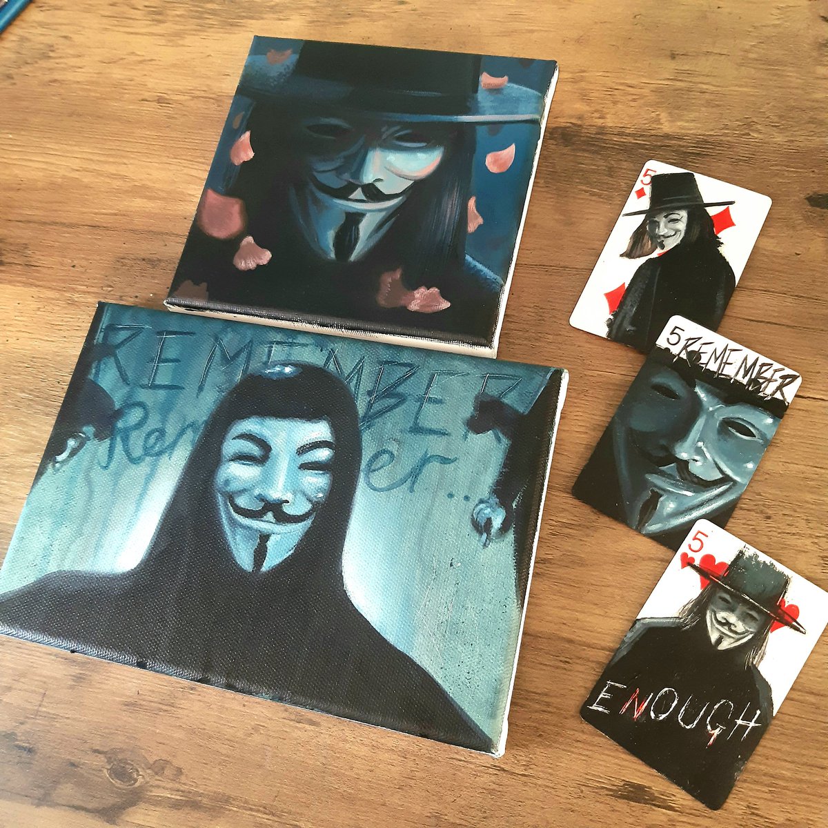 "...There is something terribly wrong with this country, isn't there?... Where once you had the freedom to object, to think and speak as you saw fit, you now have censors and systems of surveillance coercing your conformity and soliciting your submission."

All 5 pieces available