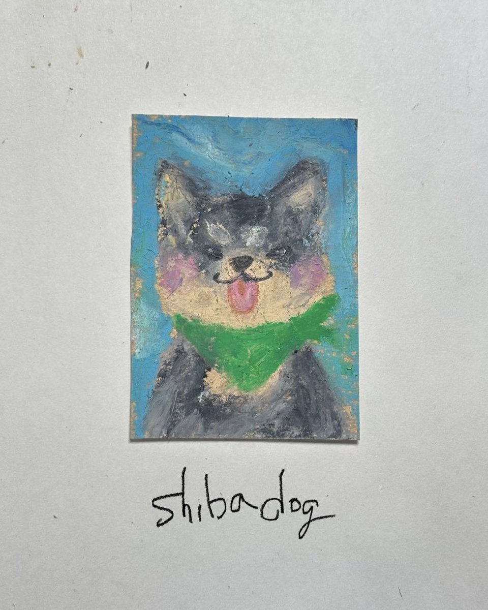 sobako_no's tweet photo. 🐕🐕 ͗ ͗
 #クレパス  #art  #イラスト  #illustration
 #dog  #柴犬  #パグ  #パグのいる生活 https://t.co/s8Ka4961R9
