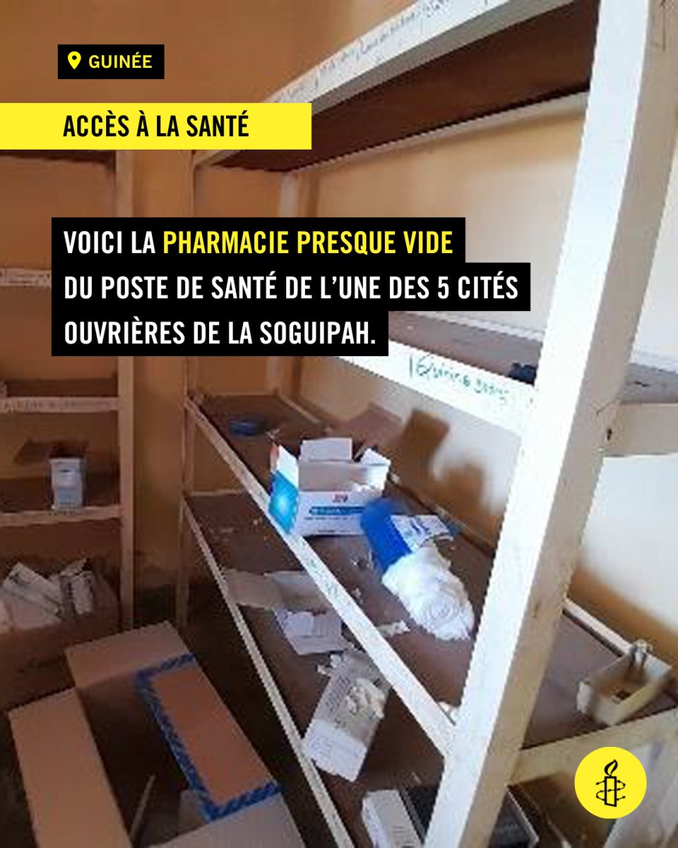 « Au centre médical de la SOGUIPAH, il n’y a pas de produits. Même du simple paracétamol, on n’en trouve parfois pas… »

Pour les soins d’urgence, les employés de l’entreprise sont évacués vers des structures de santé en dehors de Diécké pour une durée de trajet de 2h30 environ.