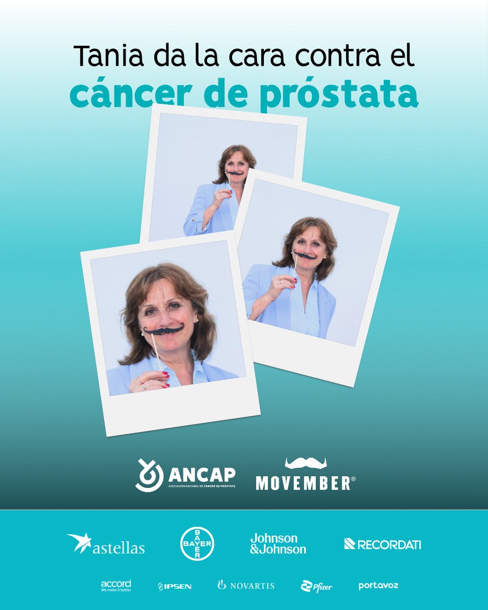 ancap_es's tweet image. 💙 Este #Movember, Tania da la cara contra el cáncer de próstata.

👥 Porque no sólo afecta a los hombres, también a sus familias, amigos y a todas las personas que los rodean.

🧑‍⚕️ Es tu turno. Hazte la prueba.

#DamosLaCara #CáncerDePróstata #Cáncer