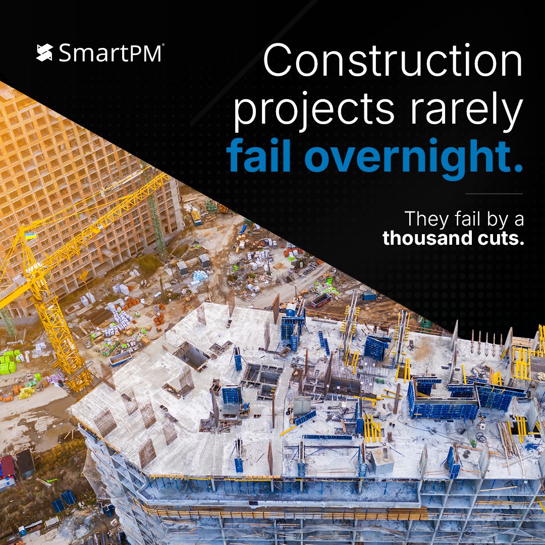 SmartPMTech's tweet image. SmartPM stops the “death by a thousand cuts” by:

✅ Monitoring schedule quality in real time
✅ Showing planned vs. actual before it’s too late
✅ Predicting true completion dates you can act on

The schedule tells the real story. See how owners use it:  bit.ly/3VP1rDY