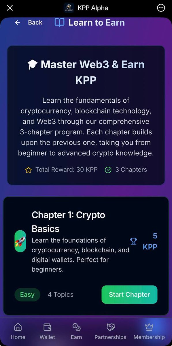 Keplerpayof's tweet image. KeplerPay App — Alpha Preview 🚀

We took the hard road.
We got betrayed.
We rebuilt everything from scratch — stronger.

Now it’s time.
The KeplerPay app is coming.

✅ Wallet
✅ Staking
✅ Daily Rewards
✅ Learn &amp;amp; Earn
✅ Membership System
…and more loading.

Target launch:…