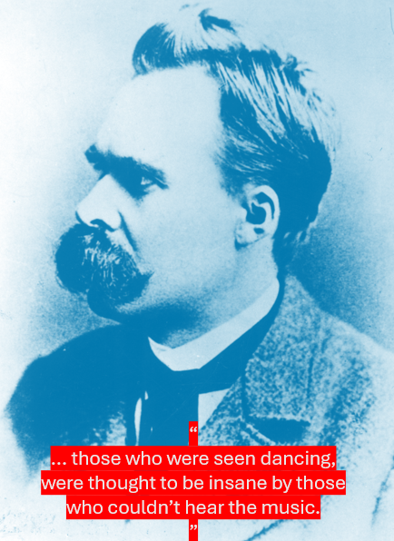 Nietzsche on perspective and creativity.