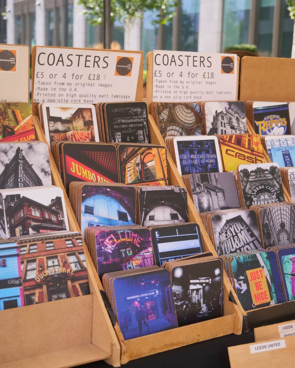 Next Wednesday we’ll be joined by the best local makers in Leeds!

They’ll be filling up Tower Square, 11am till 2pm on Wednesday 11 November, with everything from jewellery stalls to home decor, and plenty of delicious street food traders for you to enjoy. 

See you there 👋