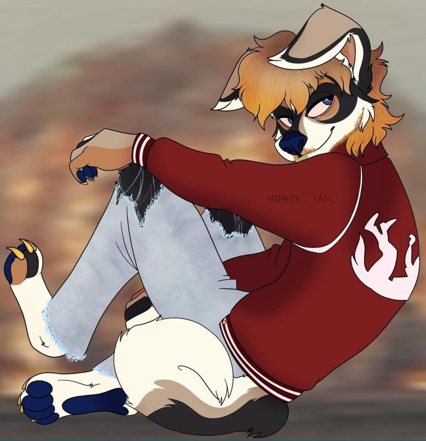 honey_tail11's tweet photo. Another commission!!
Really happy with how the pose and jacket details came out this ones got attitude written all over it🔥
.
.
.
#furryart #digitalart #anthroillustration #characterpose #furrydrawing #artistoncommission #creaturedesigners #stylizedartwork #smallartistcommunity https://t.co/dx0lTbD1YV