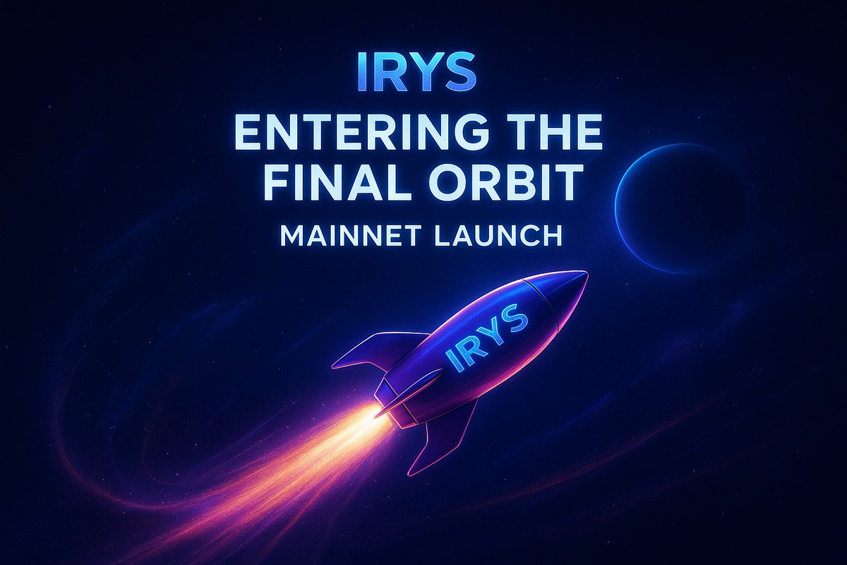 learn531930's tweet photo. 🌌 IRYS: Entering the Final Orbit

The engines are powered, the data is aligned — and the IRYS Mainnet is almost ready for liftoff. 🚀
From vision to validation, every block has led us here.
Brace yourself for a new data dimension. 💫

#Irys #Web3  @irys_xyz https://t.co/Y2u25hNfZB