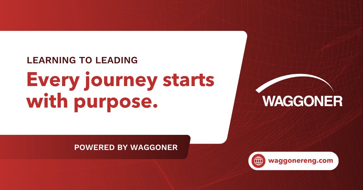 WaggonerEng's tweet image. Every journey starts with purpose, and every great career starts somewhere. For several of our teammates, their career journey began right here as Waggoner interns. Stay tuned this month for their reflections. 
#LearningToLeading #StrongTeamsStrongBeginnings #PeopleFirst