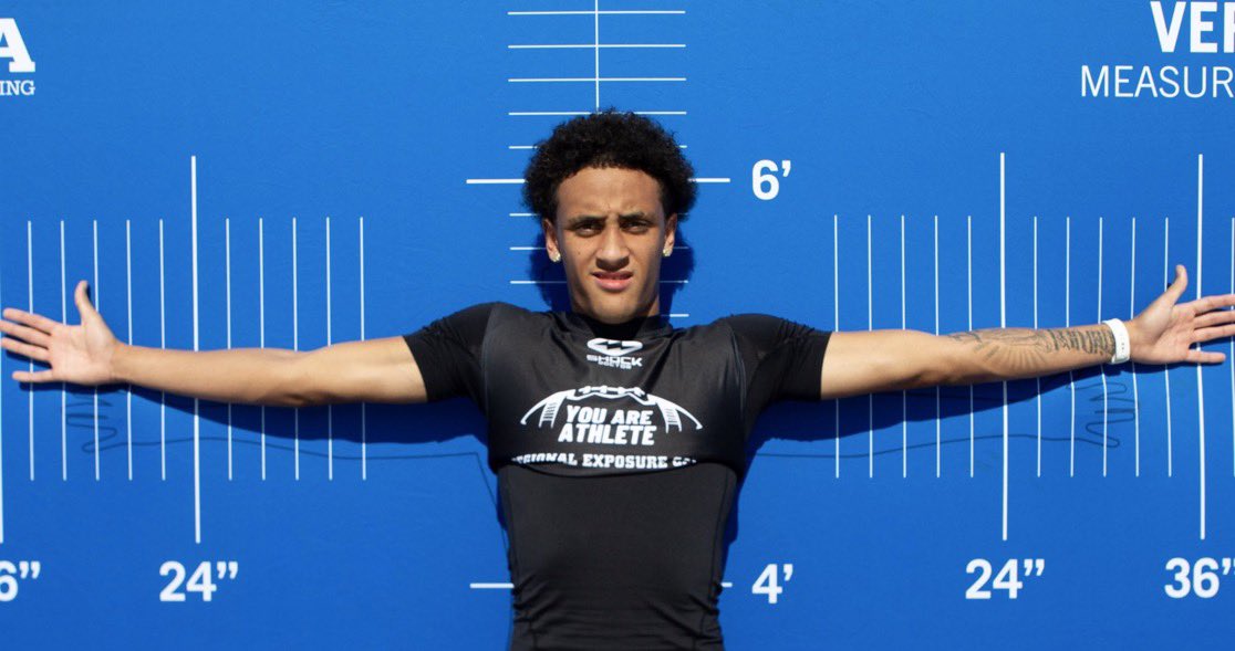 2027 WR Gianni Cash Porfilio  (<a href="/GianniCash_/">Gianni Cash Porfilio</a>) out of Mount Miguel HS (CA) has earned an offer from #Arizona

“A long, lengthy Cash-Porfilio his going to develop into a problem. He already holds an offer from San Diego State and it should be expected that other programs will
