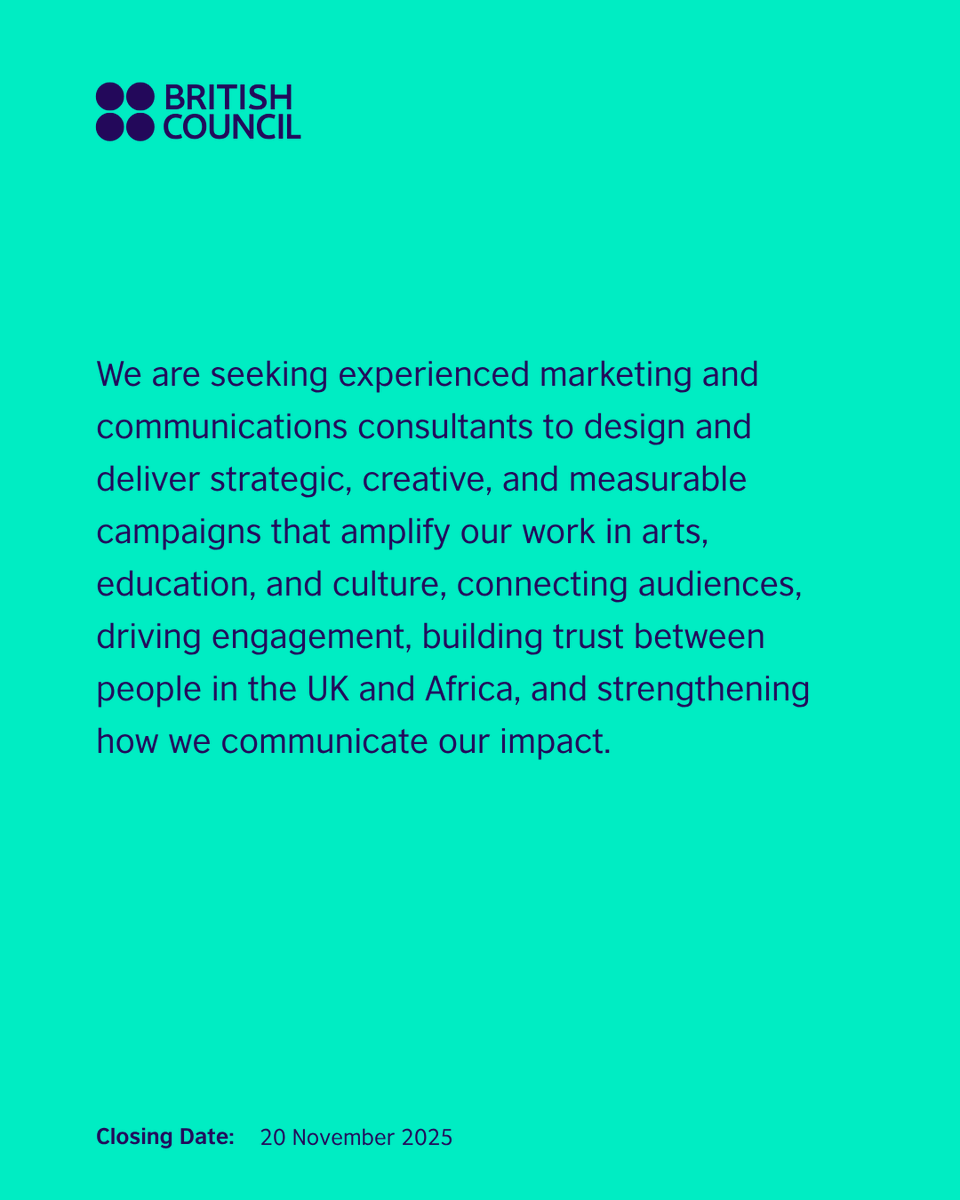 British Council Rwanda tweet media