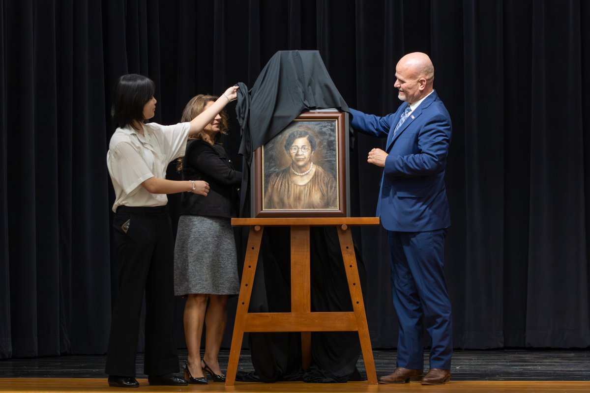 ConroeISD's tweet image. Conroe ISD honored the legacy of an outstanding educator and leader with the dedication of Mittie J. Campbell Elementary.