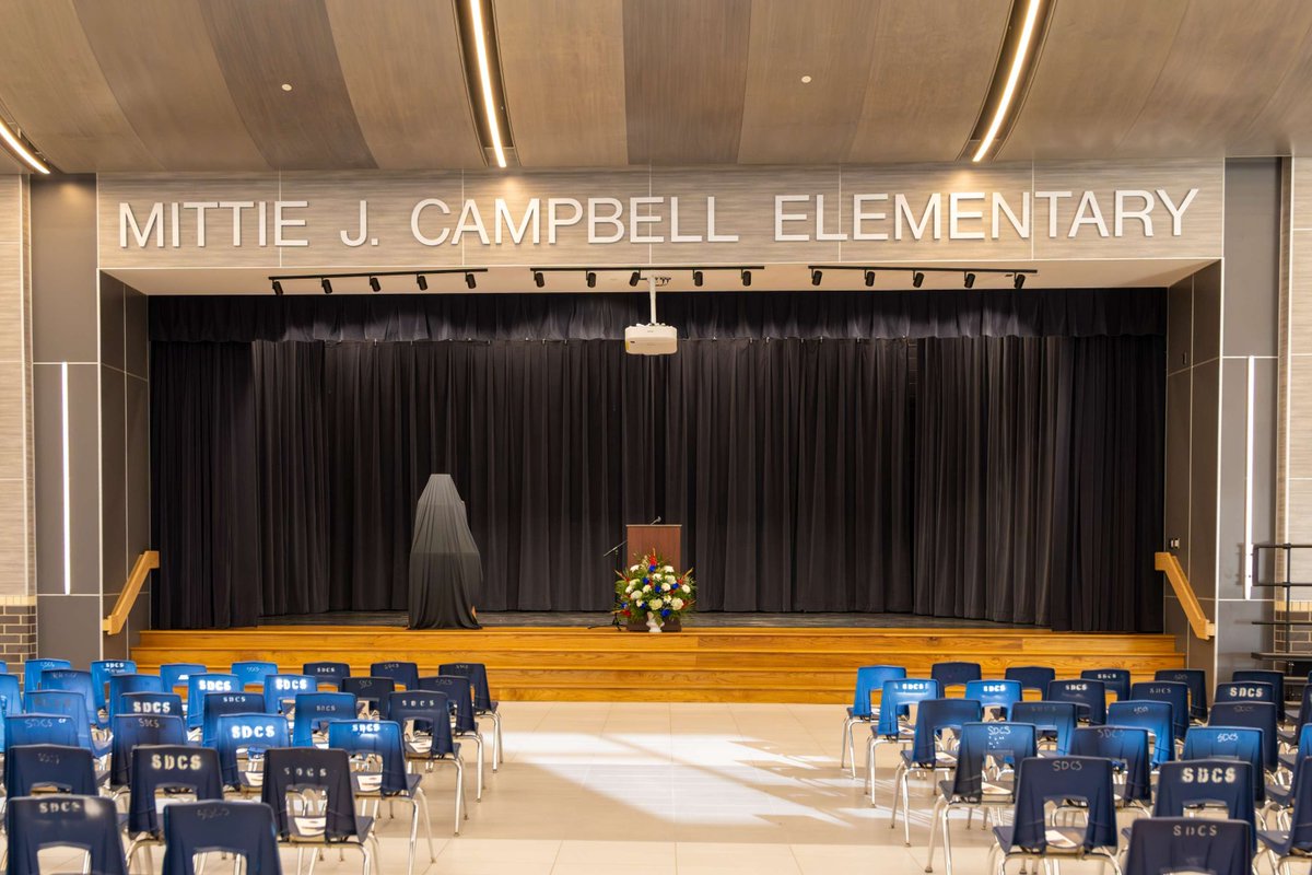 ConroeISD's tweet image. Conroe ISD honored the legacy of an outstanding educator and leader with the dedication of Mittie J. Campbell Elementary.