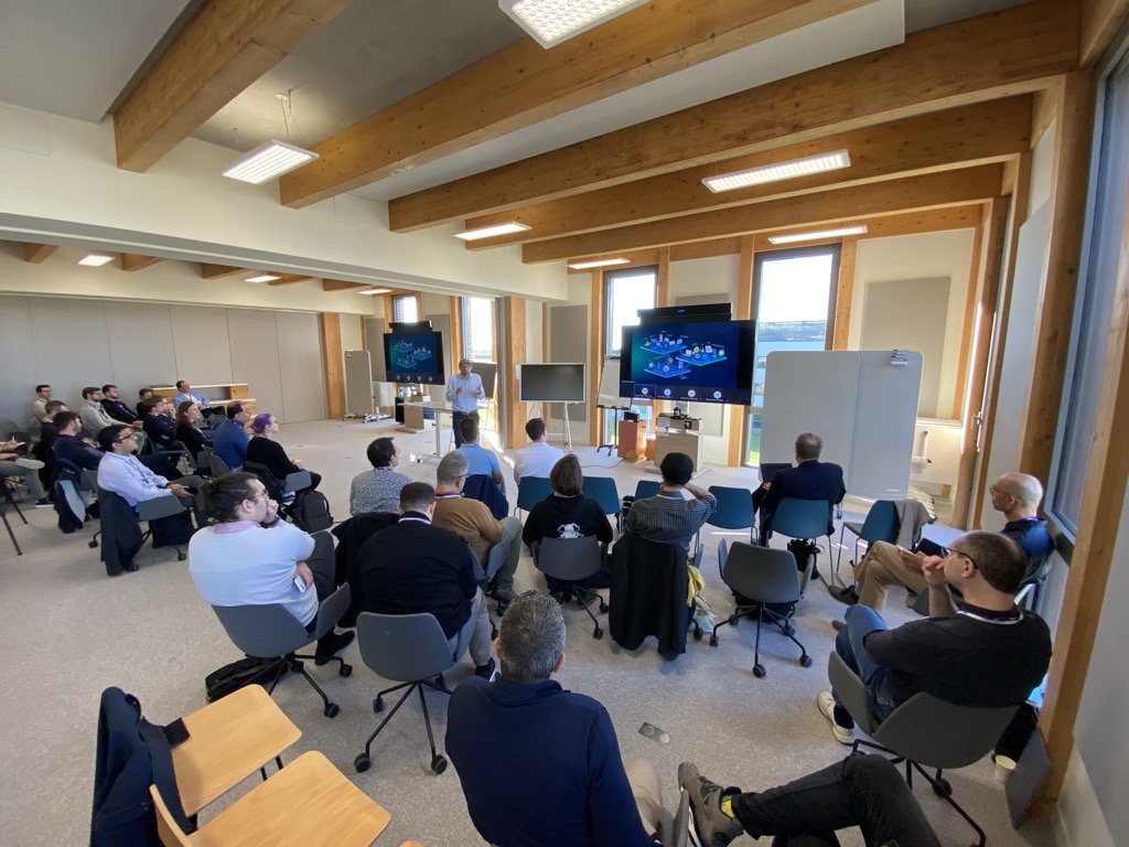 RTE Campus welcomes #OSPOlogyLiveLyon - a gathering of European #OpenSource leaders in the #energy sector. A spotlight on RTE’s R&amp;D and Auvergne-Rhône-Alpes region, driving innovation and collaboration at the heart of Europe. #RTE #Innovation #EnergyTransition