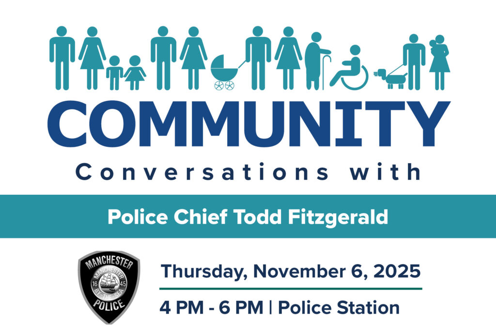 ChiefFitzMPD's tweet image. Police Chief November Office Hours: Police Chief Todd Fitzgerald will hold his monthly office hours on Thursday, November 6 from 4 PM to 6 PM at Town Hall. All residents… manchestermapd.com/police-chief-n…