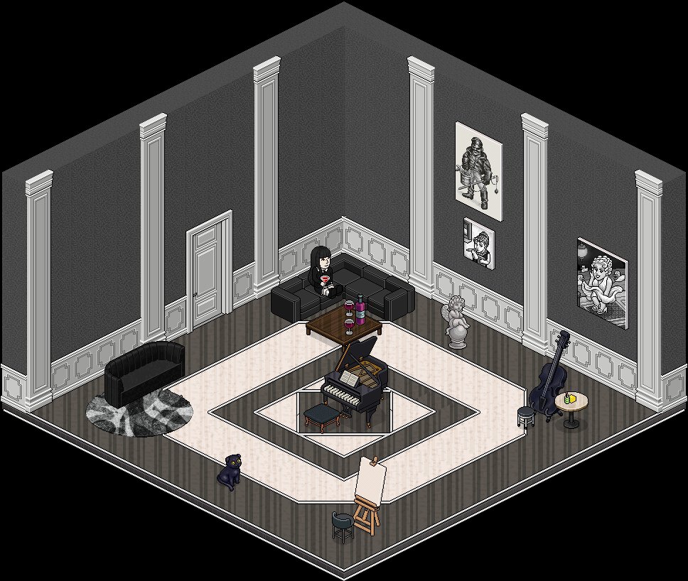 ModOpheliaHB's tweet image. Meu cafofo no Habblet