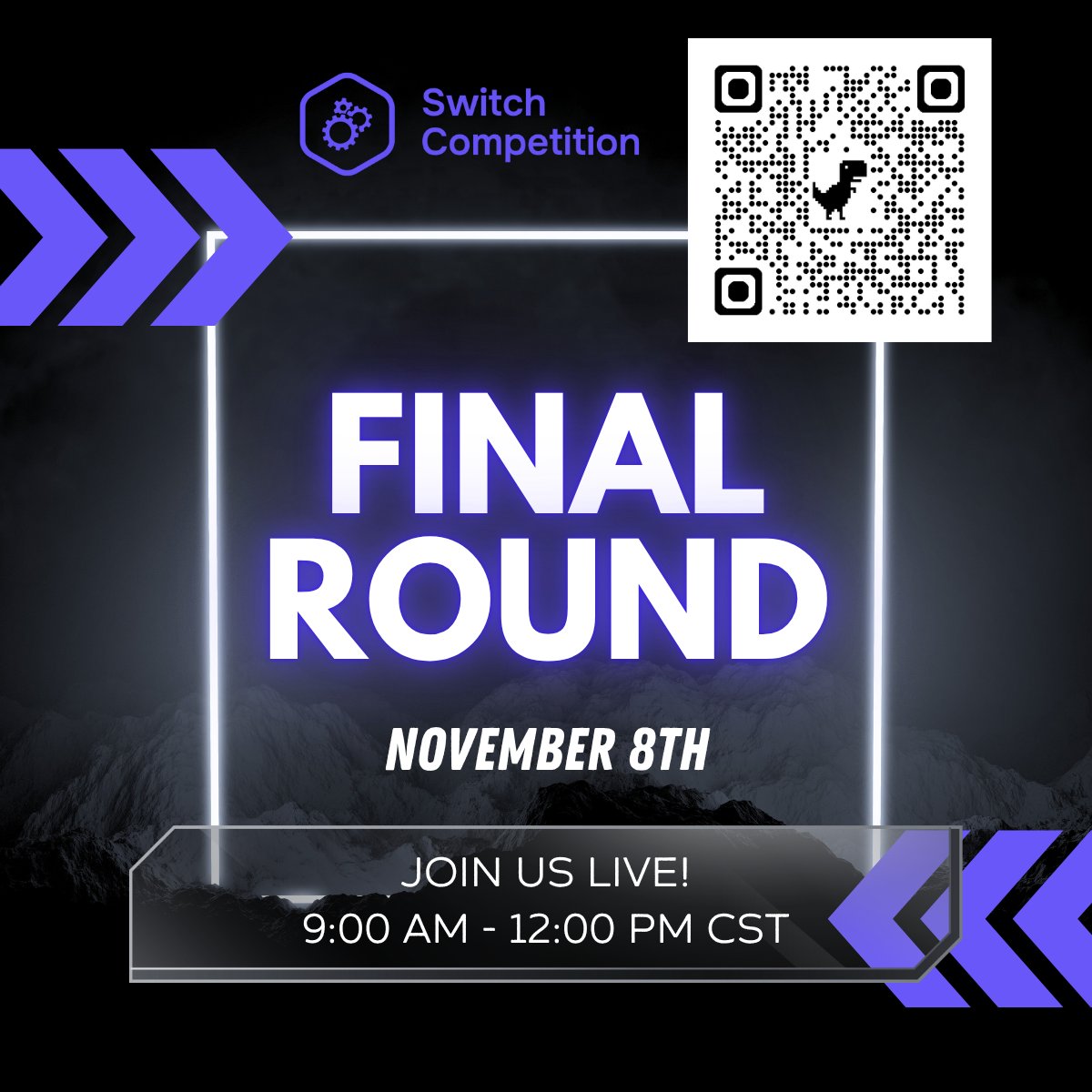 switchcasecomp's tweet photo. It all comes down to this.

After a record-breaking 212 teams competed from across the globe, the most innovative and driven have advanced to the Finals.

Join us live on November 8!
https://t.co/qp2kZbLiCr

#SComp2025 #EnergyCompetition #SwitchCompetition https://t.co/B0s83nqUWn
