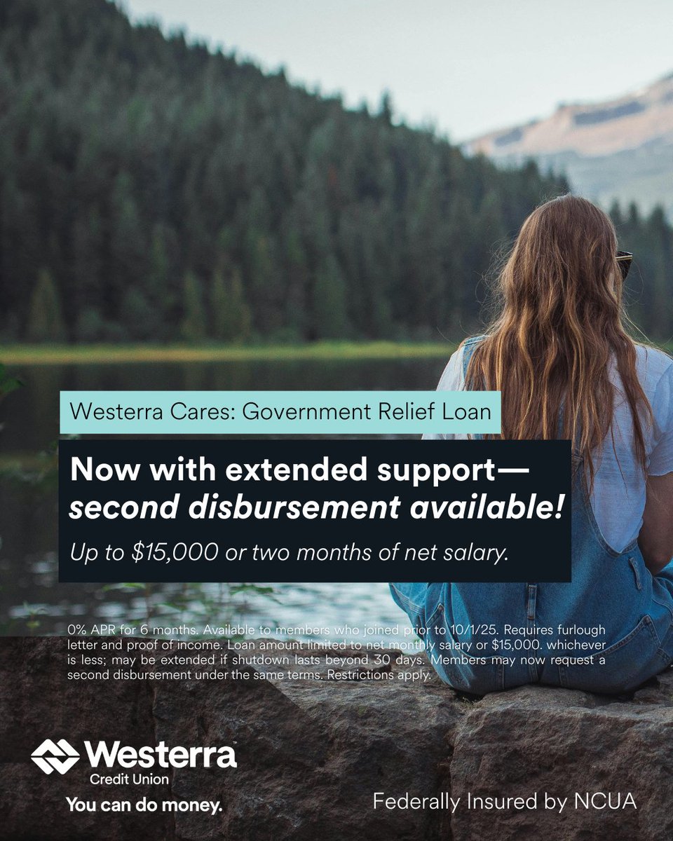 Your backup plan just got better. The Government Relief Loan now offers a second disbursement option to help you stay on track. Same 0% APR, no fees, and quick access to funds. Apply today and let us take care of the rest ➡️ bit.ly/475UIM0