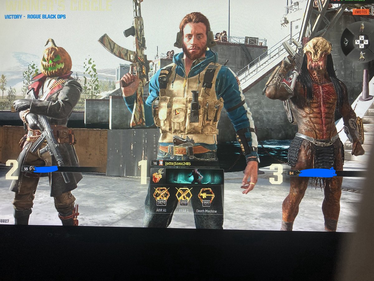 Kick-ass!
Got 1st on #BlackOps6 Free-For-All