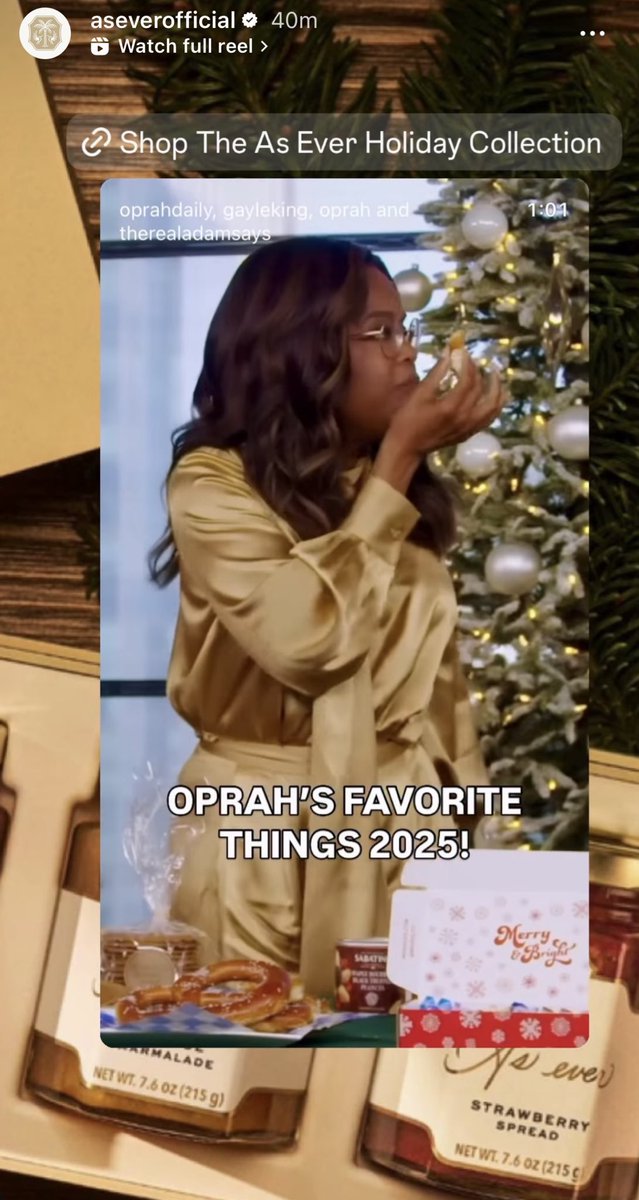 Zaggai's tweet photo. A lovely surprise in my inbox! Then heading over to IG and the love for #Asever continues. #MeghanSussex I’m so proud of you and the #Aseverofficial team 🙌🏾
#Oprahfavoritethings
Shop 🔗 https://t.co/bon5KSscTE https://t.co/n7smFUX6RD