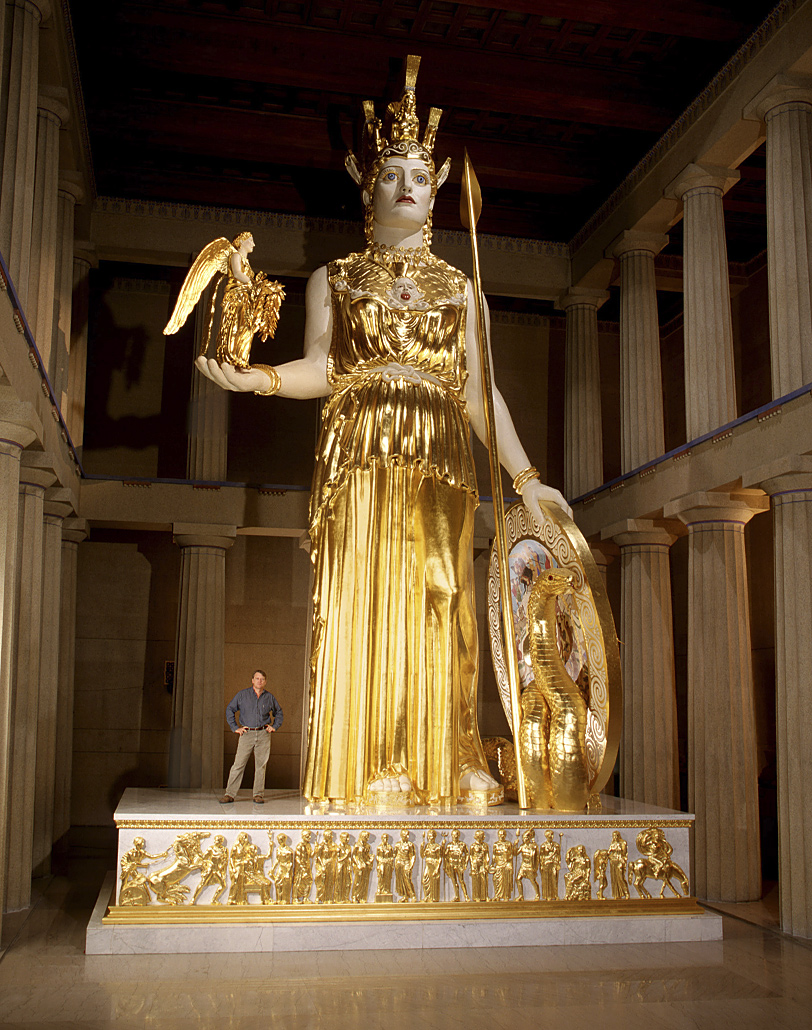 lequiregallery's tweet photo. Alan LeQuire, #vanderbilt  BA&amp;#8217;78, celebrates 35 years of Athena Parthenos, Arts Remix  ##https://news.vanderbilt.edu/2025/11/04/alan-lequire-ba78-celebrates-35-years-of-athena-parthenos-arts-remix/ https://t.co/UjDUI4qXq9