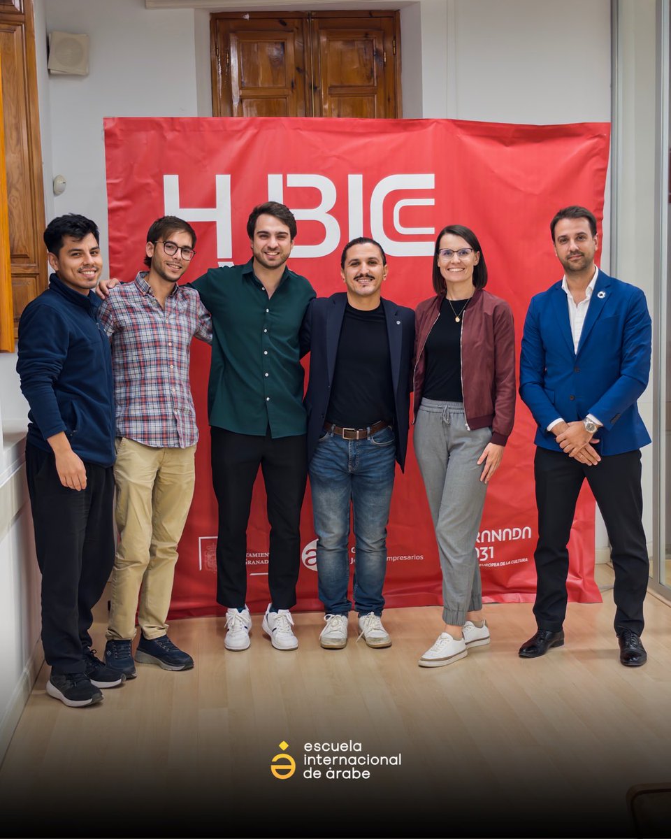 eiarabe's tweet photo. Ayer, Adam Hajjaj tuvo el placer impartir una mentoría titulada "Tu marca, tu voz" para la Asociación de Jóvenes Empresarios de Granada (@AJE_Granada ).

#granada #emprendimiento #marketingdigital #empresa https://t.co/Pfou3yf2wm