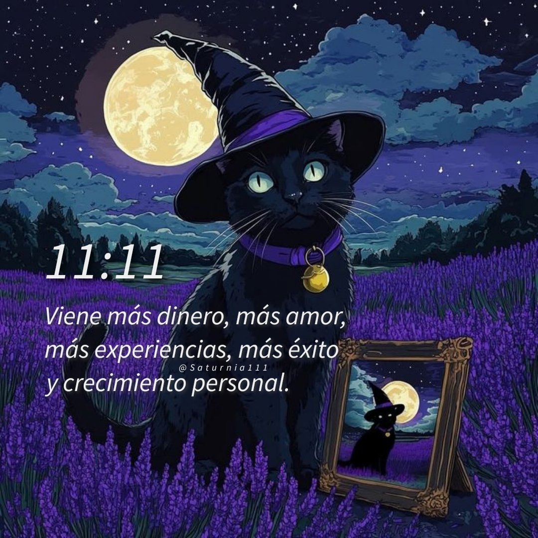 Saturnia111's tweet image. 11:11🌕🪄✨