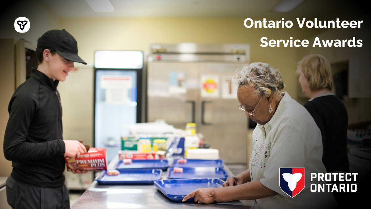 Time is running out for organizations to nominate a volunteer for the Volunteer Service Awards. Celebrate the incredible people making a difference in Simcoe-Grey!

Applications close November 15th. Submit a nomination at: ontario.ca/page/honours-a…

#VolunteerServiceAwards
